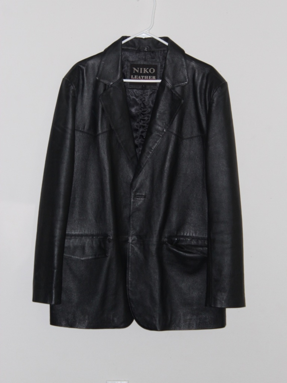 Mens leather jacket